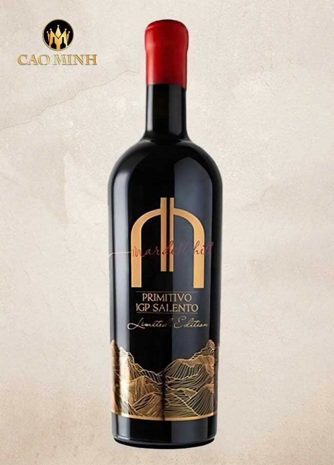 Rượu Vang Đỏ Ý Mardell Hill Primitivo IGT Salento