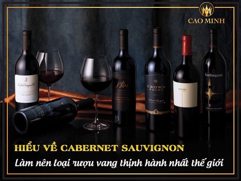 Hiểu về Cabernet Sauvignon làm nên loại rượu vang thịnh hành nhất thế giới