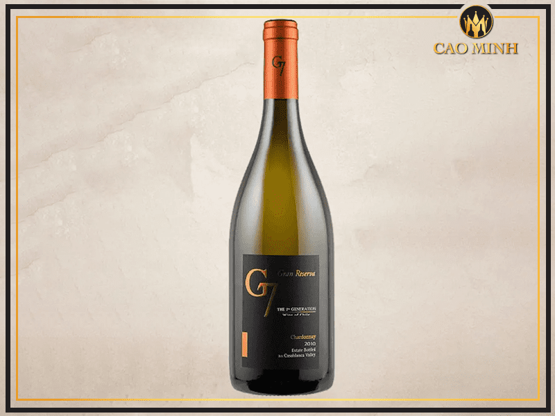 Rượu vang G7 là dòng rượu vang có xuất xứ từ Chile 