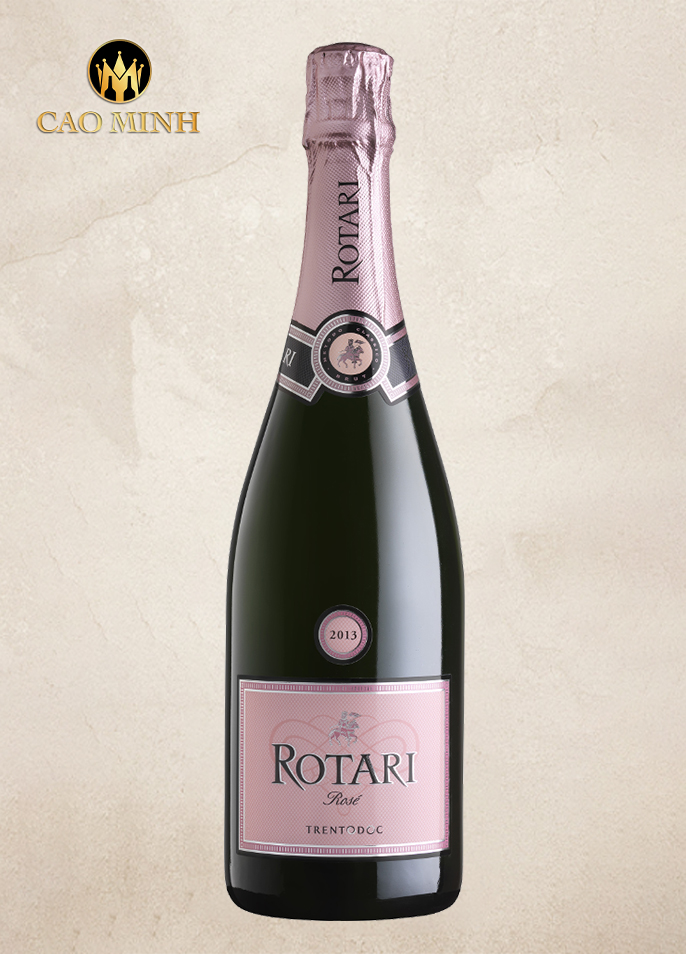 Rượu Vang Ý Rotari Brut Rose DOC