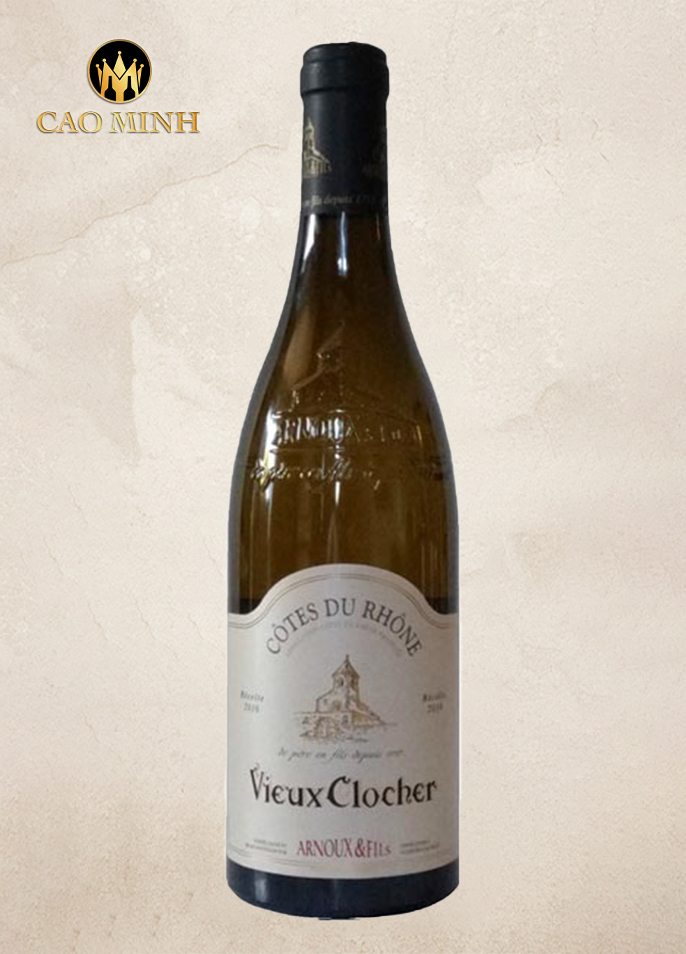 Rượu Vang Pháp Vieux Clocher Cotes du Rhone White