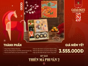 Hộp quà Tết Thiên Mã Phi Vân 2