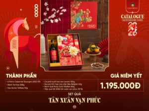 Hộp quà Tết Tân Niên Vạn Phúc
