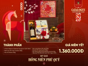 Hộp quà Tết Hồng Niên Phú Quý