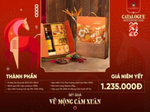 Hộp quà Tết Vũ Mộng Cầm Xuân