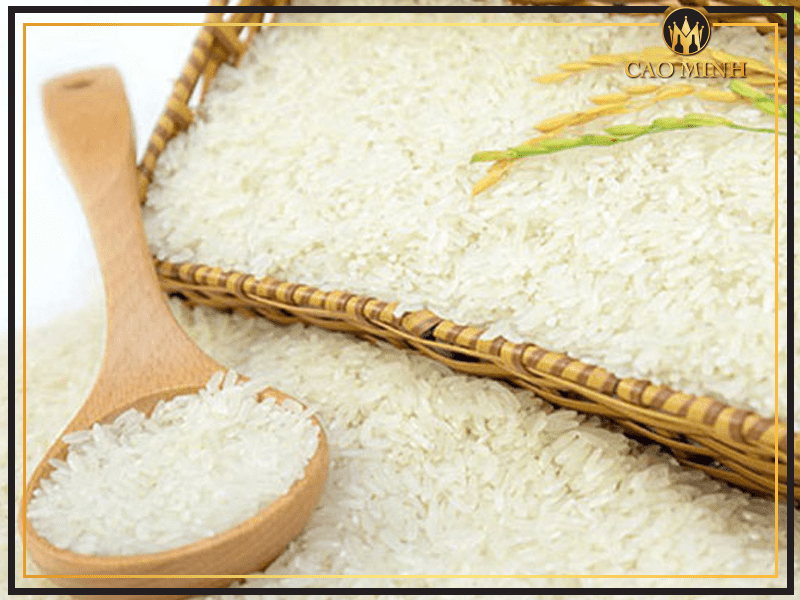 Gạo là thành phần chính