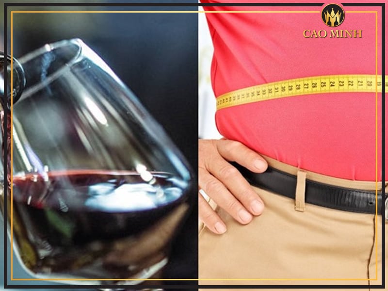 Việc sử dụng quá nhiều rượu vang có thể gây tăng cân, cũng như các vấn đề sức khỏe khác