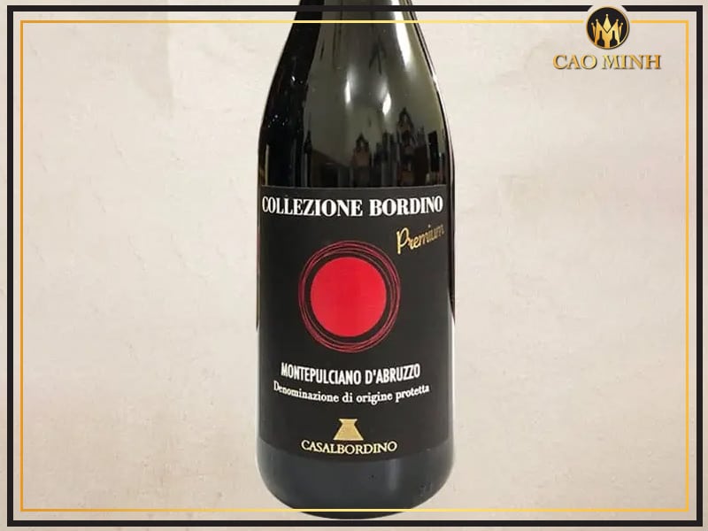 Rượu vang Collezione Bordino Premium Montepulciano d’Abruzzo