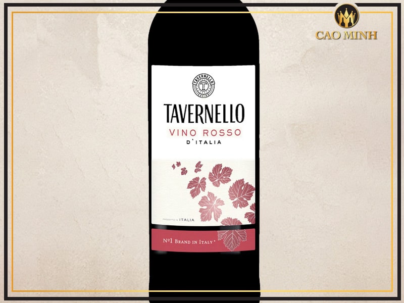 Rượu Tavernello Vino Rosso D’italia