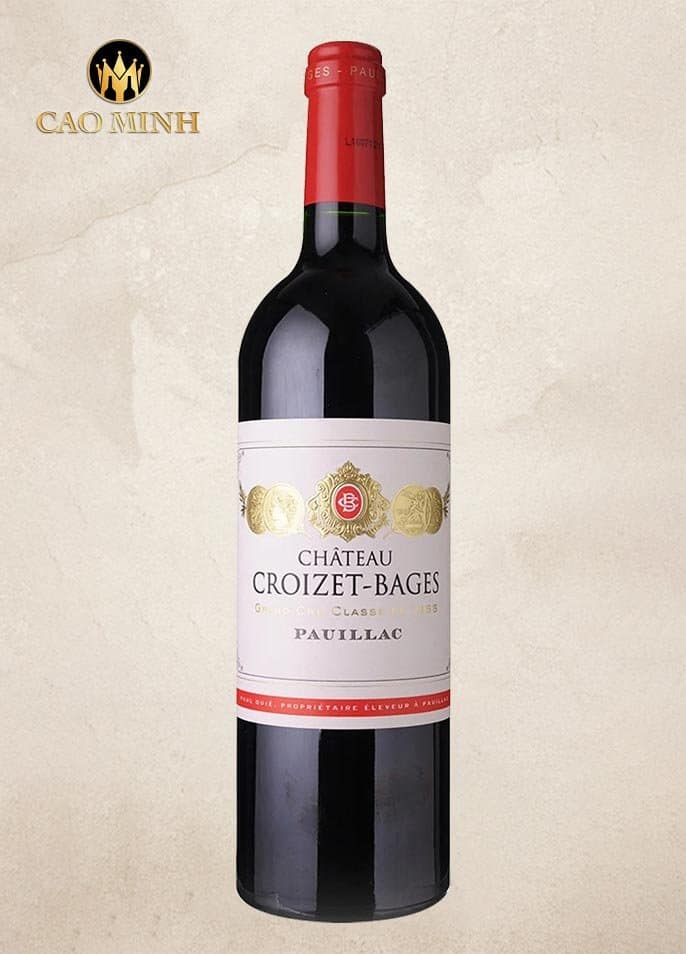 Rượu Vang Pháp Chateau Croizet Bages Grand Cru Classé en 1855