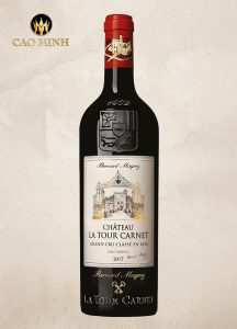 Rượu Vang Pháp Chateau La Tour Carnet Grand Cru Classe