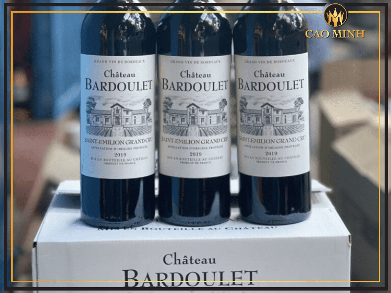 Ghi chú nếm thử rượu vang Pháp Chateau Bardoulet Saint-Emilion Grand Cru