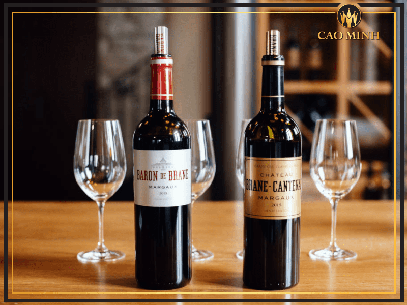 Hướng dẫn trải nghiệm rượu vang Pháp Chateau Brane Cantenac Margaux