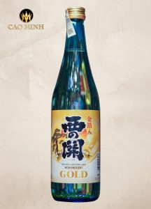 Rượu Sake Nishinoseki Gold Leaf