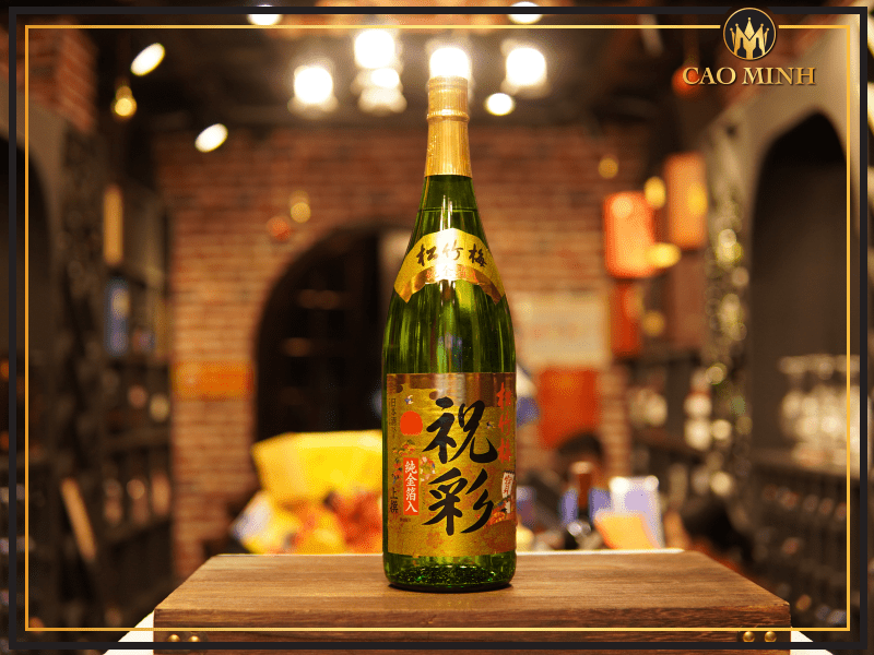 Rượu Sake Vảy Vàng Takara Shozu 