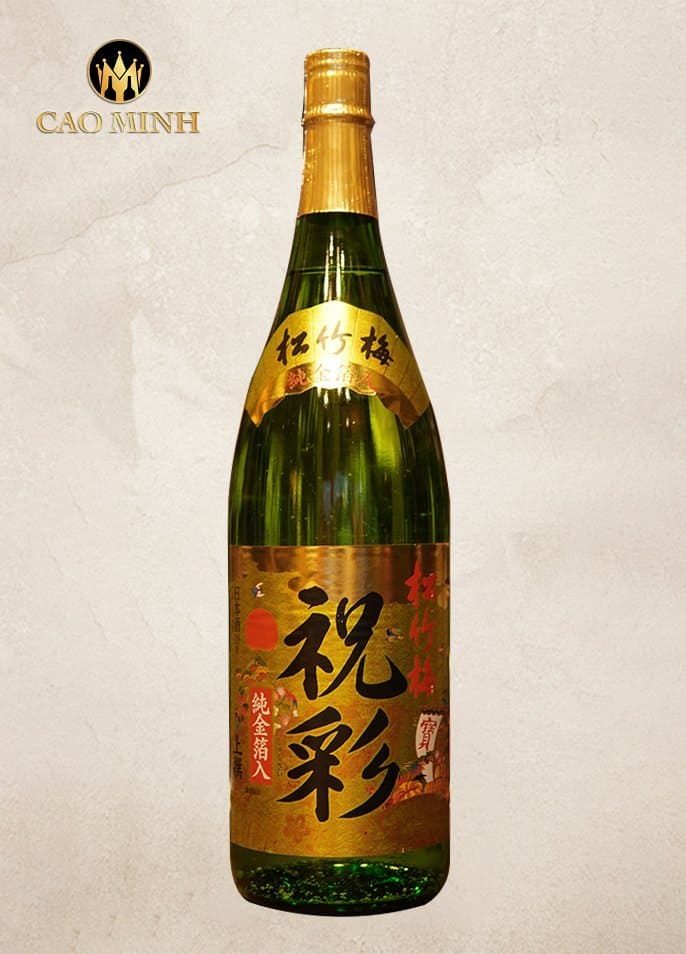 Rượu Sake Vảy Vàng Takara Shozu 
