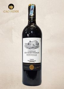 Rượu vang Pháp Chateau Les Martineaux Bordeaux