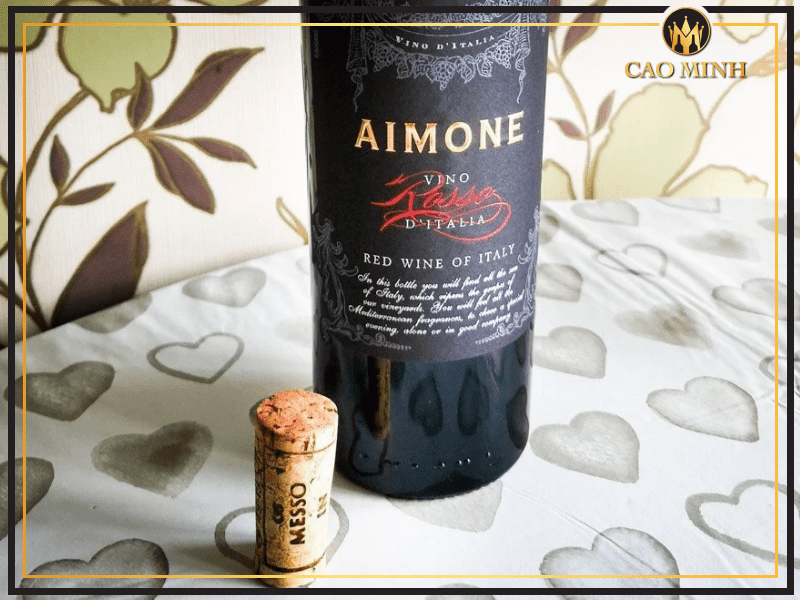 Rượu vang Ý Aimone Vino Rosso d'Italia