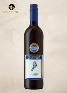Rượu Vang Mỹ Barefoot Cellars Merlot