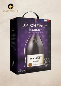 Rượu vang bịch Pháp JP.Chenet Merlot 3L