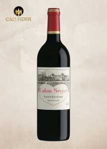 Rượu vang Pháp Château Calon-Ségur