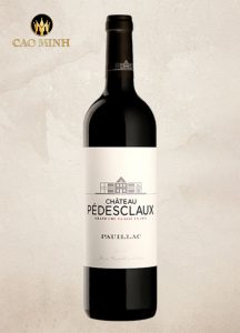 Rượu vang Pháp Château Pédesclaux