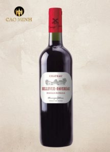 Rượu vang Pháp Château Bellevue Favereau