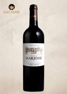 Rượu vang Pháp Château Marjosse Bordeaux