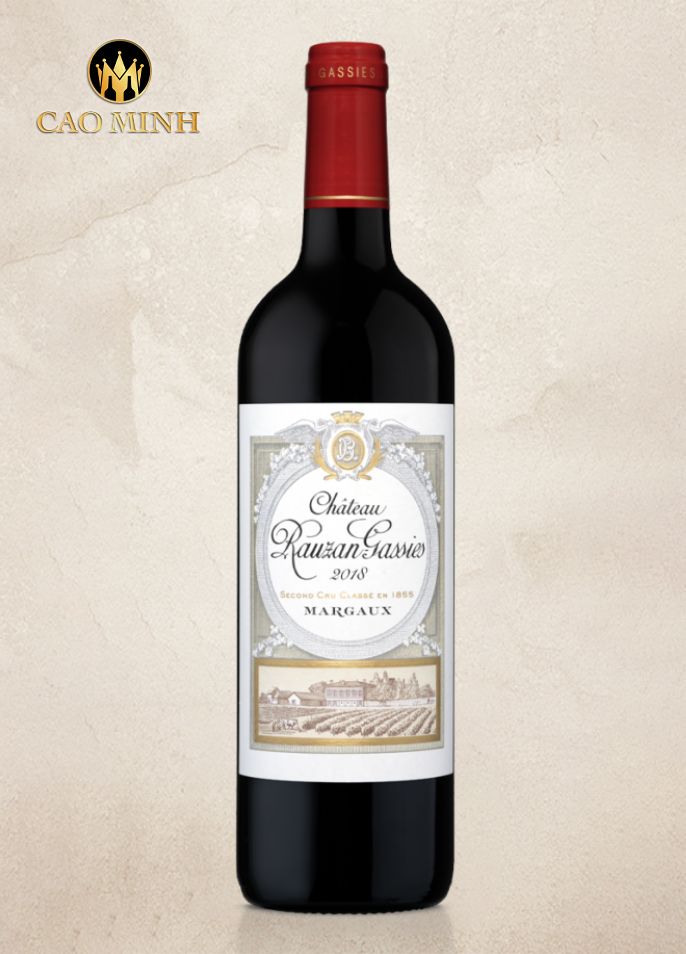 Rượu Vang Pháp Château Rauzan-Gassies Margaux Grand Cru Classe 1855