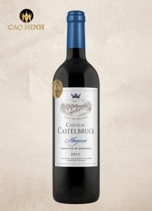 Rượu vang Pháp Château Castelbruck Margaux