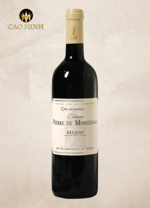 Rượu vang Pháp Château Pierre De Montignac Médoc
