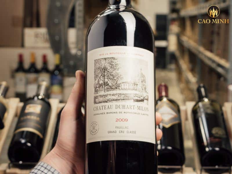 Cung nhau thưởng thức chai rượu vang Pháp Château Duhart-Milon