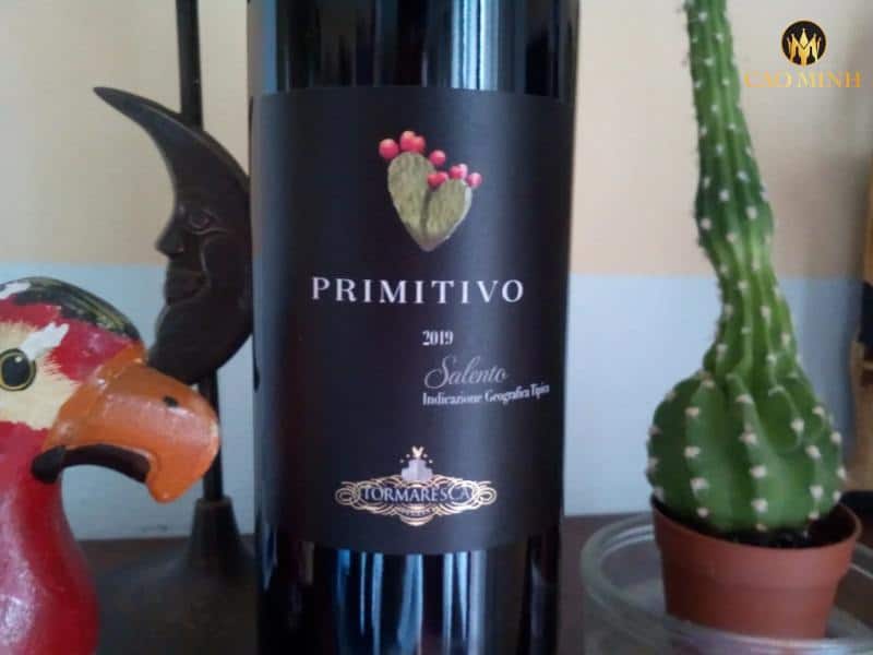 Ghi chú nếm thử rượu vang Ý Tormaresca Primitivo Salento