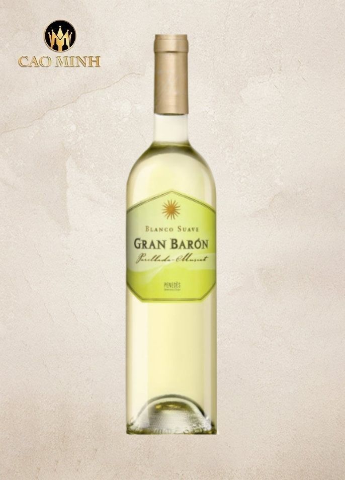 Rượu Vang Tây Ban Nha Gran Baron Blanco Suave
