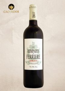 Rượu vang Pháp Les Remparts de Ferriere