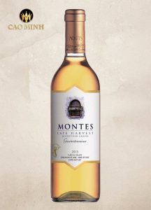 Rượu Vang Chile Montes Late Harvest Gewũztraminer