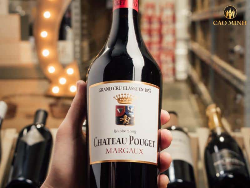Nếm thử chai rượu vang Pháp Château Pouget