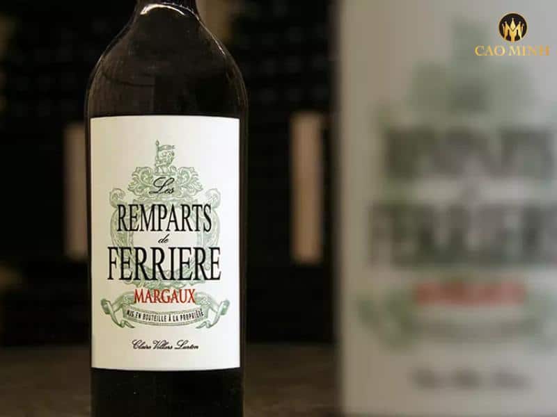 Nếm thử rượu vang Pháp Les Remparts de Ferriere