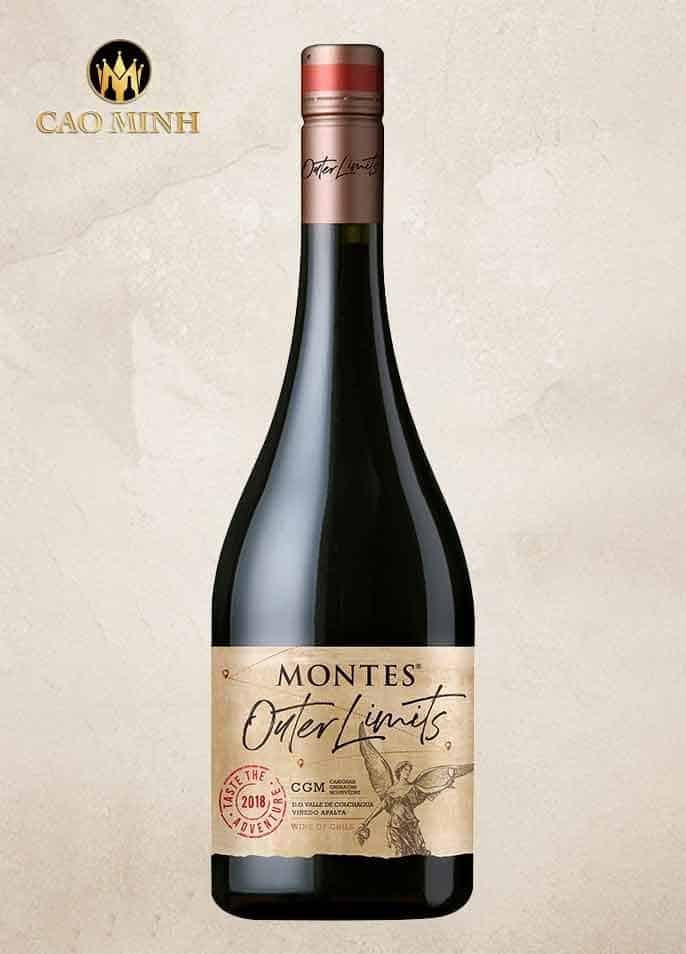 Rượu Vang Chile Montes Outer Limits Red Blend 2018
