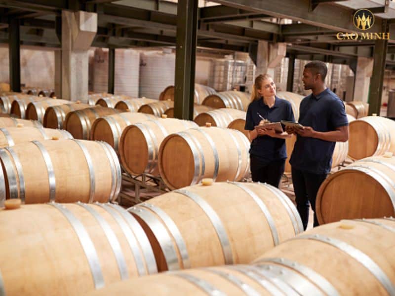 Quy trình sản xuất rượu vang Mỹ Opus One 2015