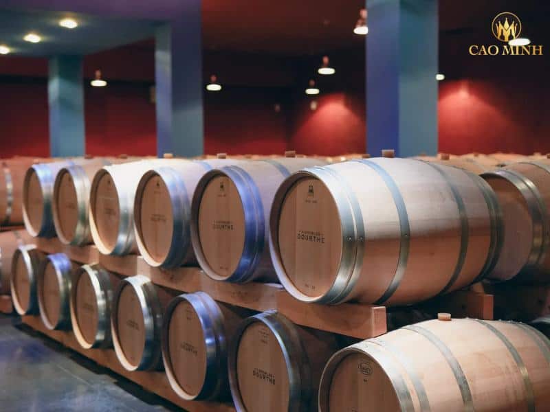 Quy trình sản xuất nên chai rượu vang Château Belgrave