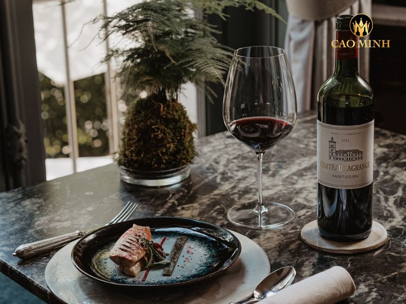 Trải nghiệm ẩm thực cùng rượu vang Pháp Château Lagrange