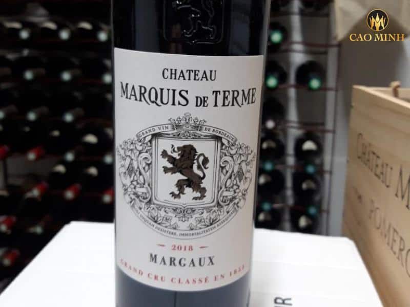 Rượu vang Pháp Château Marquis de Terme