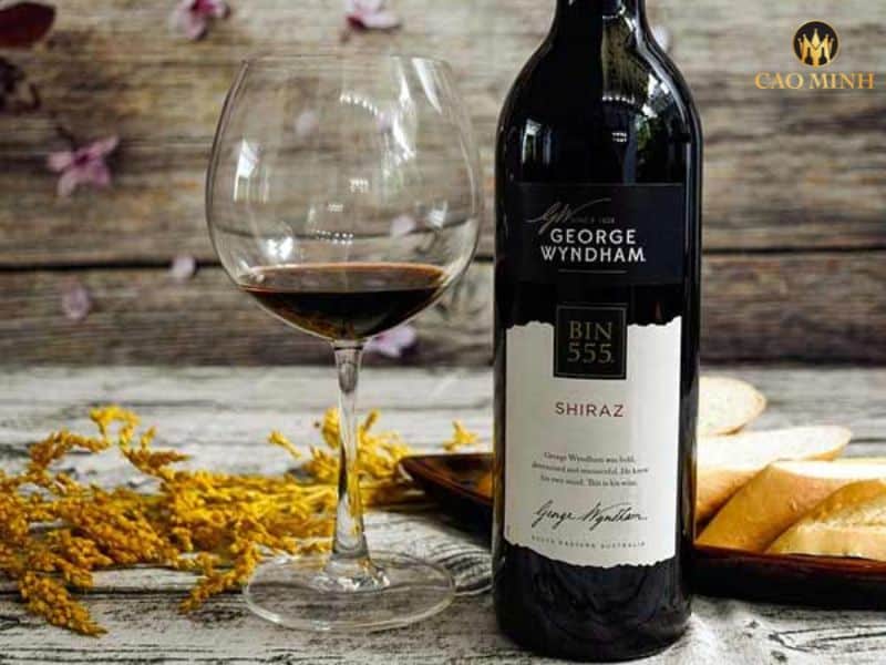 Rượu vang Rượu vang Úc George Wyndham Bin 555