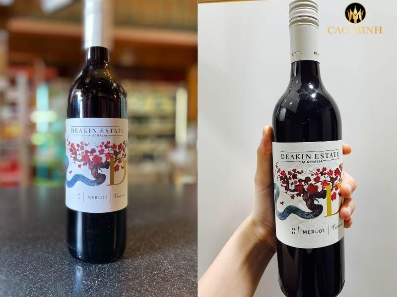 Rượu vang Úc Deakin Estate Merlot - Đẳng cấp mang tầm quốc tế của chai vàng Úc