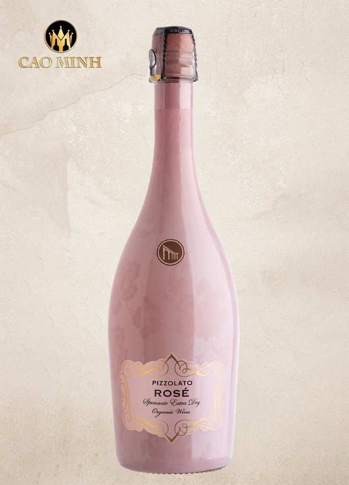 Rượu Vang Ý Pizzolato Sparkling Rosé Extra Dry So Easy