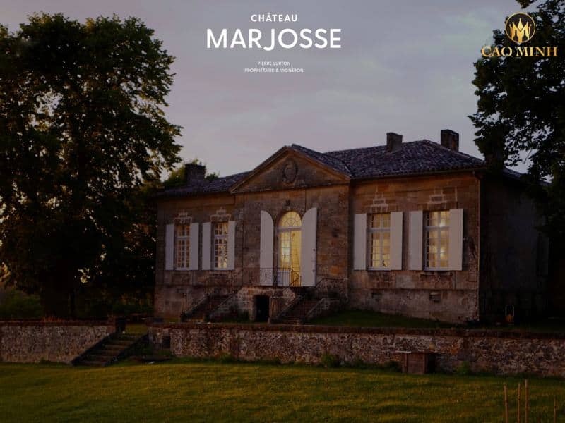 Tìm hiểu về nhà làm vang Château Marjosse - Cha đẻ của những chai vang Pháp quý tộc 