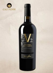 Rượu Vang Ý V2 Primitivo Del Salento 