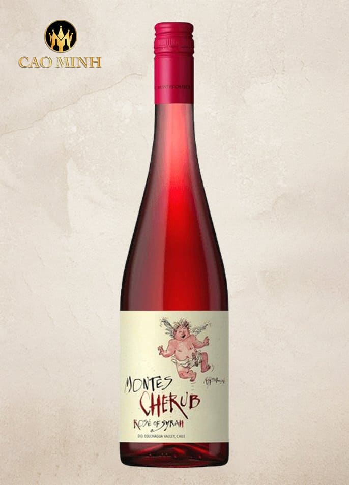 Rượu Vang Chile Montes Cherub Rosé Of Syrah