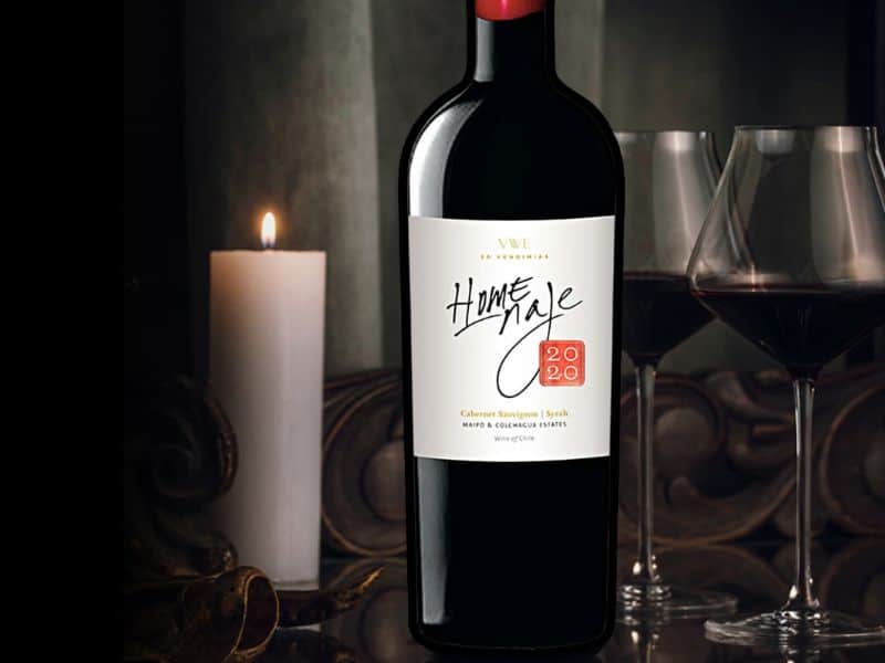 Nếm thử hương vị tuyệt vời của chai rượu vang Homenaje Cabernet Sauvignon Syrah